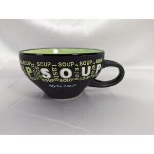 Large Ceramic Soup/Cereal Bowl. Myrtle Beach, NC